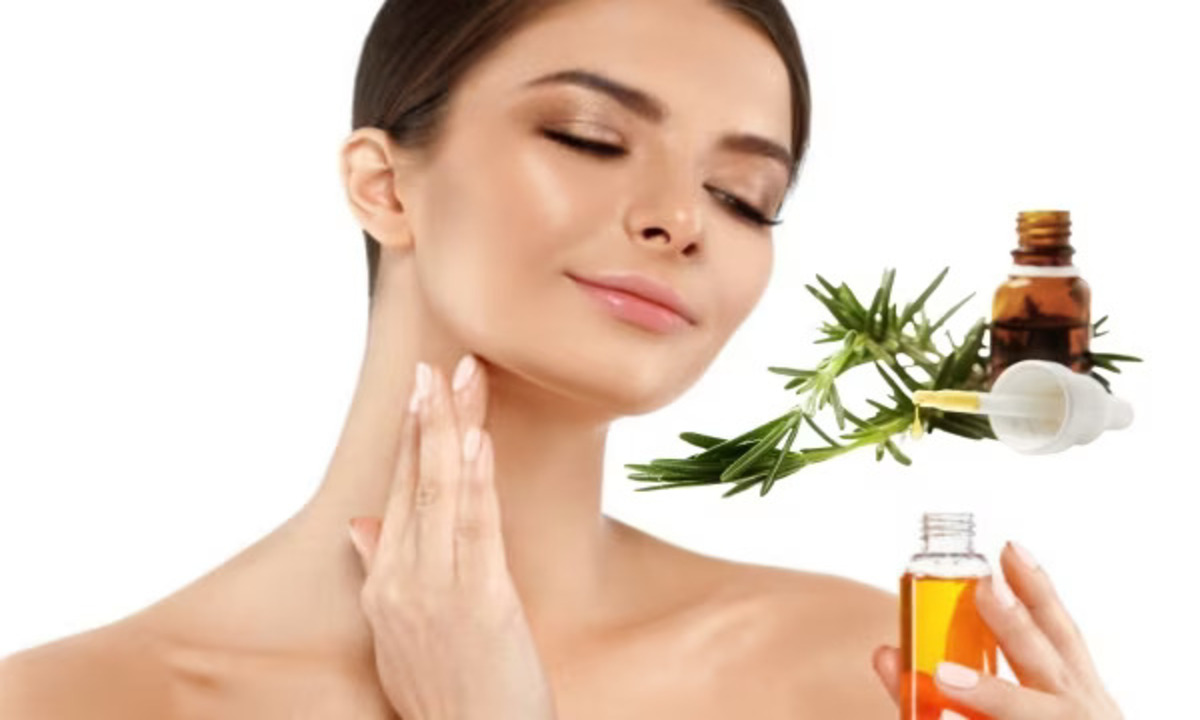 Beauty Tips : Hair care, skin beauty with rose mary oil.. buy.. use and get better result.