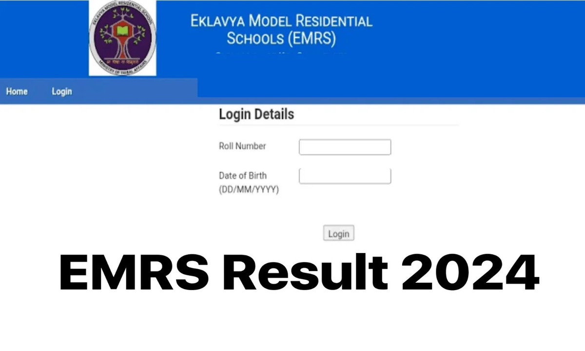 EMRS Results Out : 10,391 vacancies in Ekalavya Model Residential Schools, written exam results released