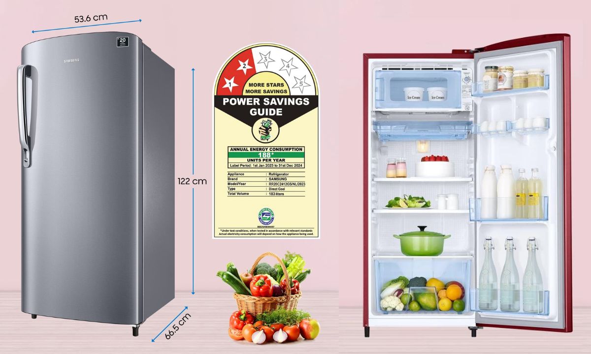 budget-refrigerator-for-small-families-this-refrigerator-helps-to-keep-the-fruits-and-vegetables-fresh