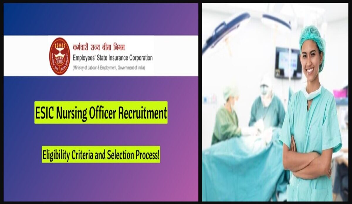 Nursing Officer Posts Recruitment