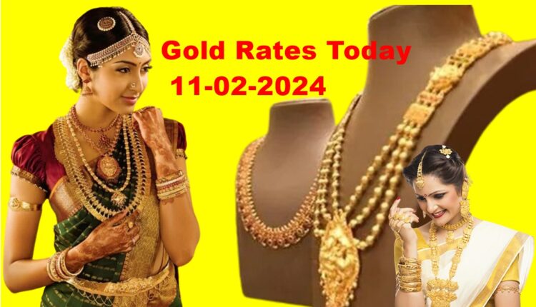 Gold Rates Today 11-02-2024