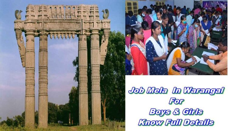 Job Mela In Warangal 2024