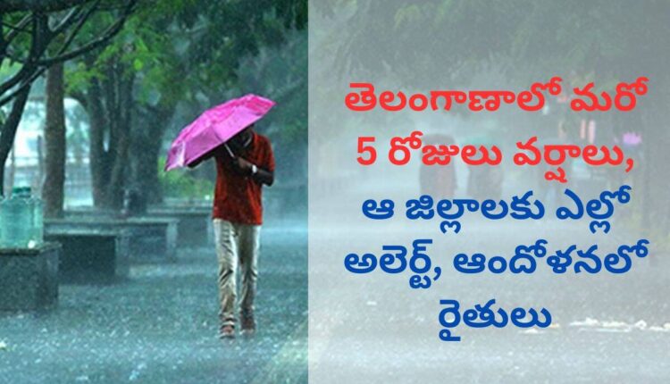 TS Rain alert